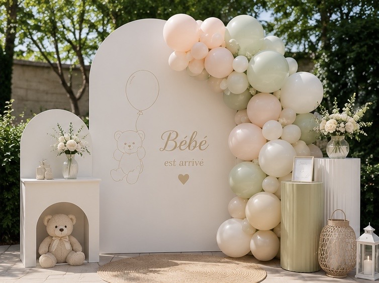Décoration baby shower